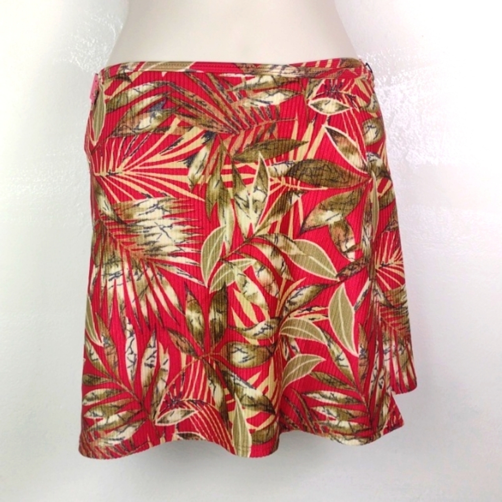 ♥️Bundle Only♥️ Catalina Hawaiian Rustic Red & Sage Green Swim Wrap SZ S-M